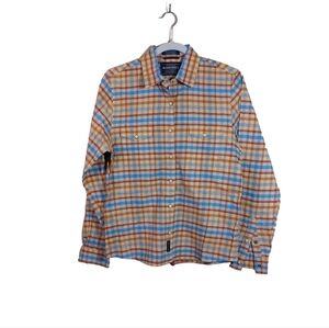 Rough Stock Mens Long Sleeve Button Front Shirt- size S